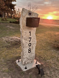 Historic Post Rock Mailbox